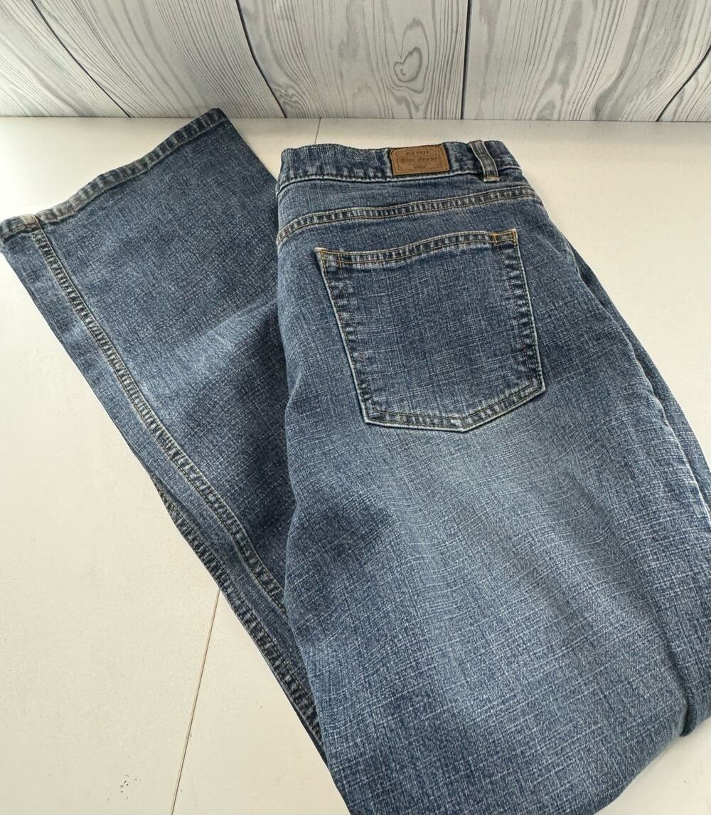 VTG Y2K Old Navy Women’s Low Waist Bootcut Blue Jeans Cotton/Spandex 2003